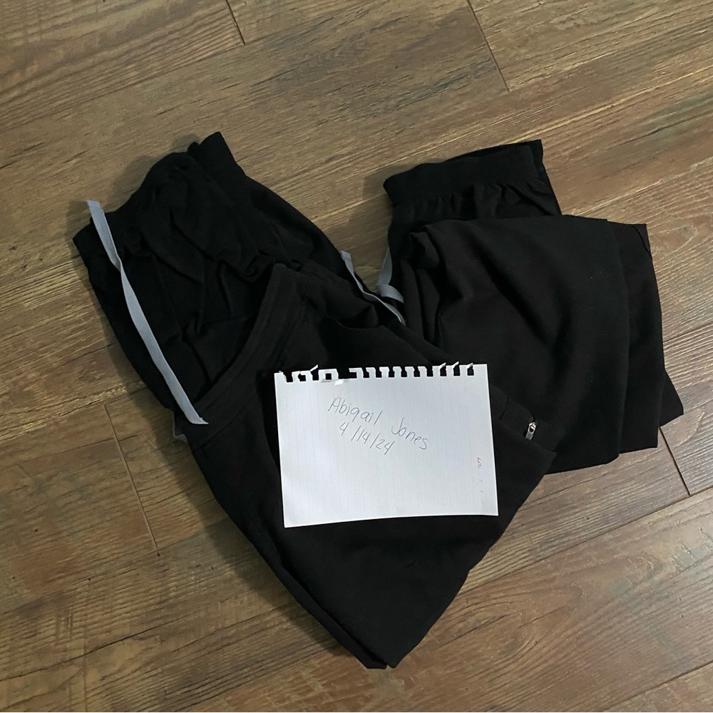 Figs Large Maternity Zamora Jogger Black